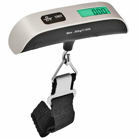 5 CORE 5 Core Luggage Scale 110lbs Capacity Digital Travel Weight Scale - Hanging Baggage Weighing Machine LSS-004